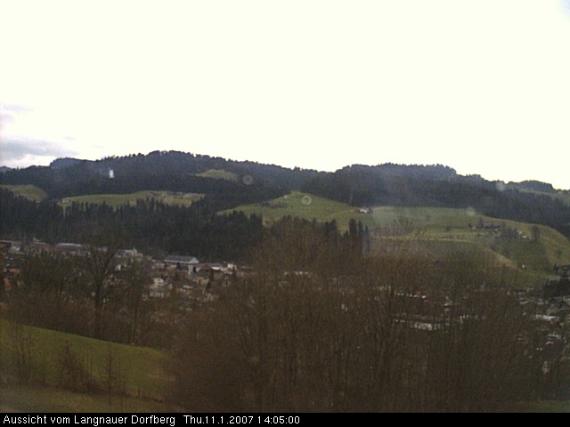 Webcam-Bild: Aussicht vom Dorfberg in Langnau 20070111-140500