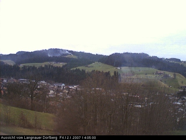 Webcam-Bild: Aussicht vom Dorfberg in Langnau 20070112-140500