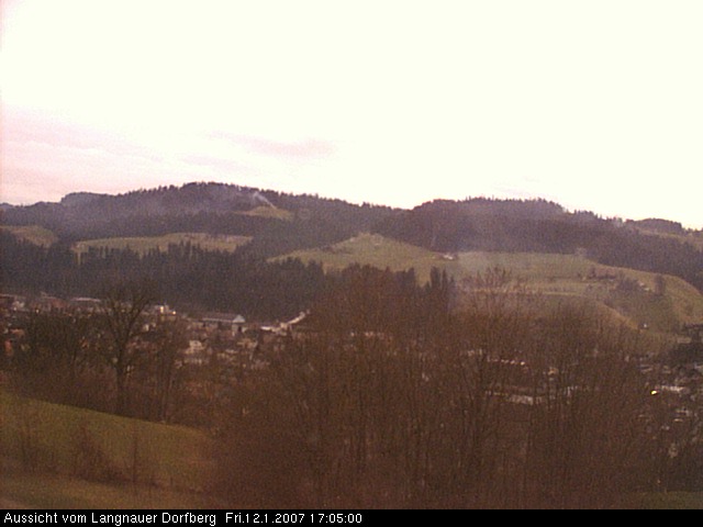 Webcam-Bild: Aussicht vom Dorfberg in Langnau 20070112-170500
