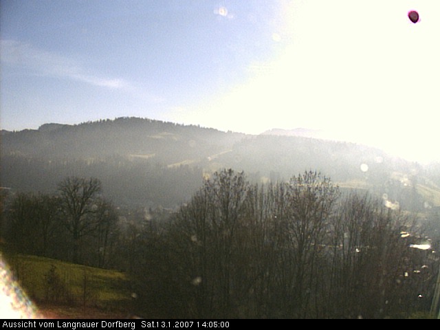 Webcam-Bild: Aussicht vom Dorfberg in Langnau 20070113-140500