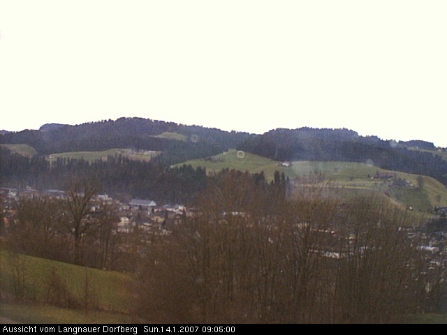 Webcam-Bild: Aussicht vom Dorfberg in Langnau 20070114-090500