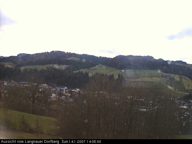 Webcam-Bild: Aussicht vom Dorfberg in Langnau 20070114-140500