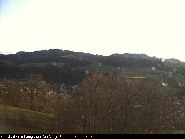 Webcam-Bild: Aussicht vom Dorfberg in Langnau 20070114-160500