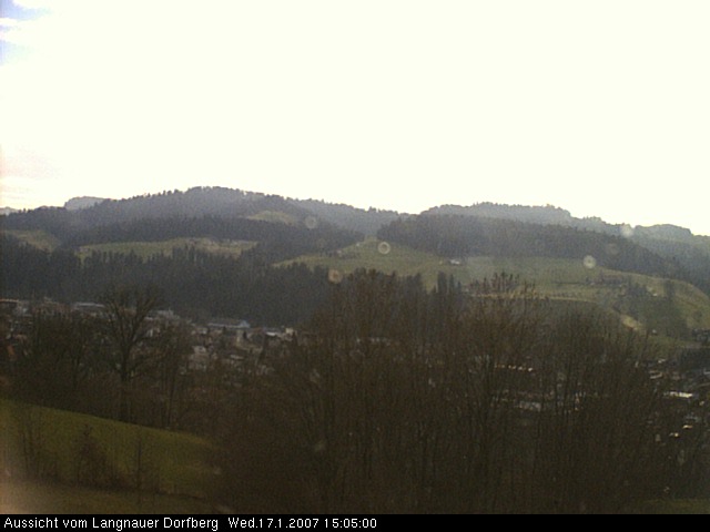 Webcam-Bild: Aussicht vom Dorfberg in Langnau 20070117-150500