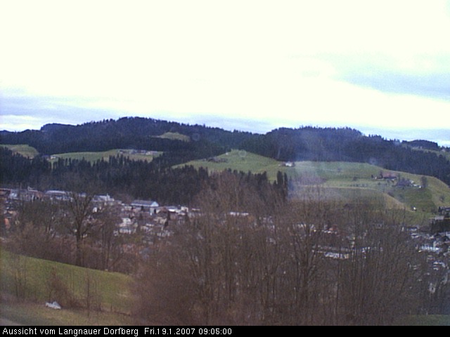 Webcam-Bild: Aussicht vom Dorfberg in Langnau 20070119-090500