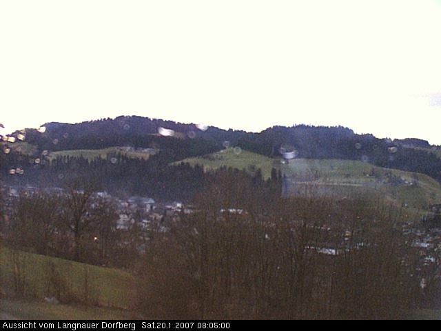 Webcam-Bild: Aussicht vom Dorfberg in Langnau 20070120-080500