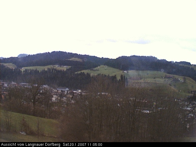 Webcam-Bild: Aussicht vom Dorfberg in Langnau 20070120-110500