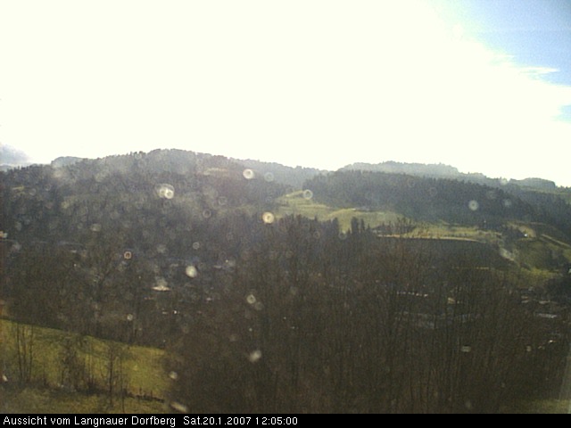 Webcam-Bild: Aussicht vom Dorfberg in Langnau 20070120-120500