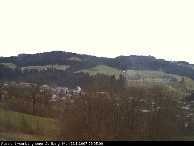 Webcam-Bild: Aussicht vom Dorfberg in Langnau 20070122-090500
