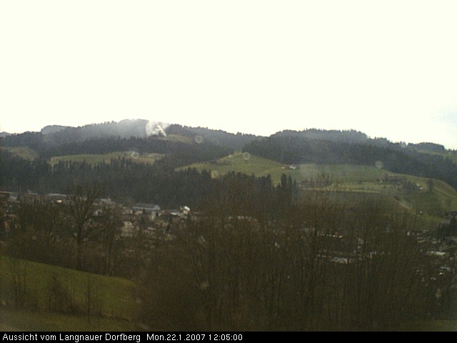 Webcam-Bild: Aussicht vom Dorfberg in Langnau 20070122-120500