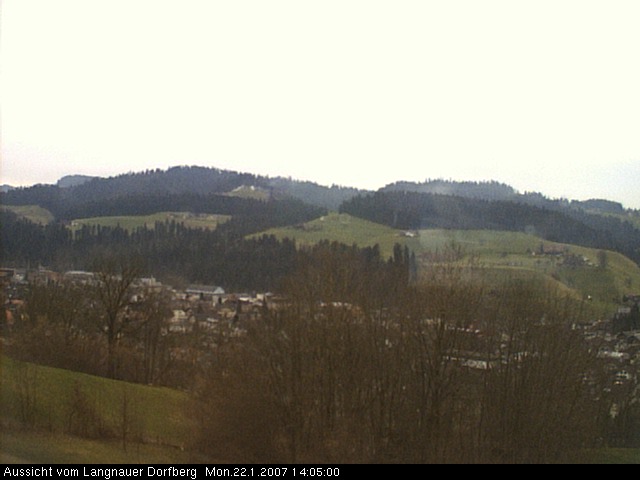 Webcam-Bild: Aussicht vom Dorfberg in Langnau 20070122-140500