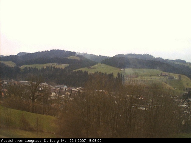Webcam-Bild: Aussicht vom Dorfberg in Langnau 20070122-150500