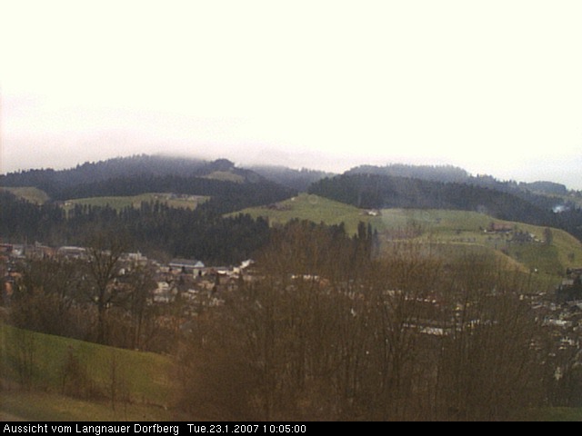 Webcam-Bild: Aussicht vom Dorfberg in Langnau 20070123-100500