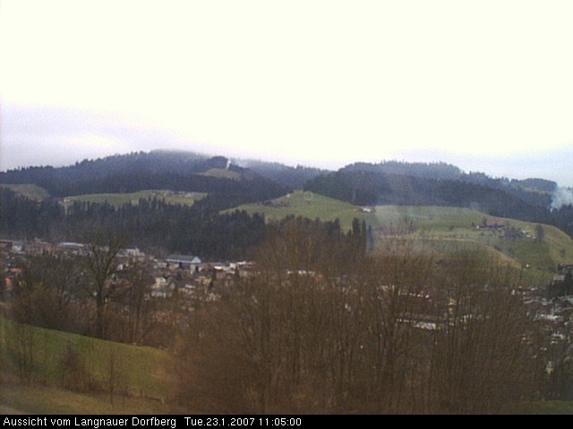 Webcam-Bild: Aussicht vom Dorfberg in Langnau 20070123-110500