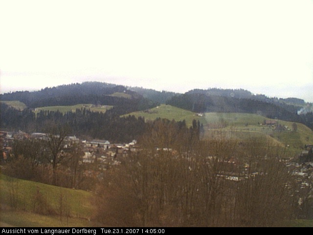 Webcam-Bild: Aussicht vom Dorfberg in Langnau 20070123-140500