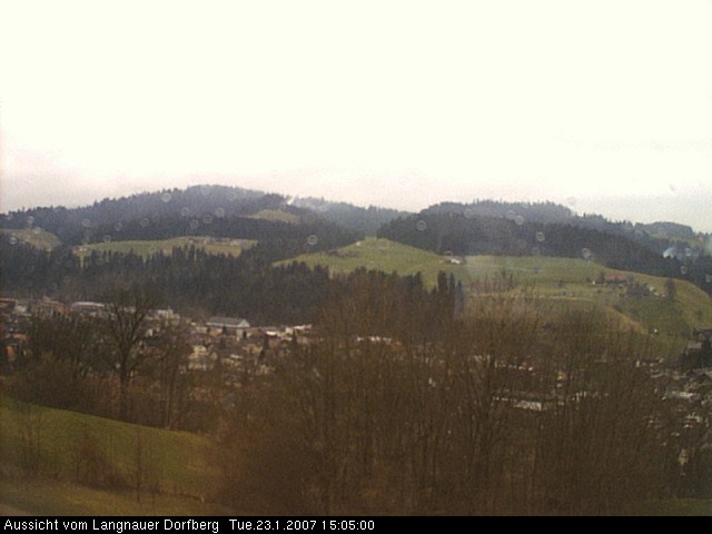 Webcam-Bild: Aussicht vom Dorfberg in Langnau 20070123-150500