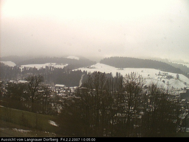 Webcam-Bild: Aussicht vom Dorfberg in Langnau 20070202-100500