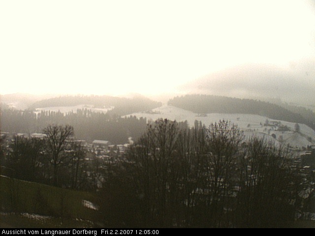 Webcam-Bild: Aussicht vom Dorfberg in Langnau 20070202-120500