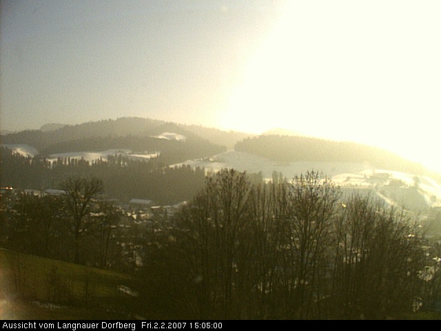 Webcam-Bild: Aussicht vom Dorfberg in Langnau 20070202-150500