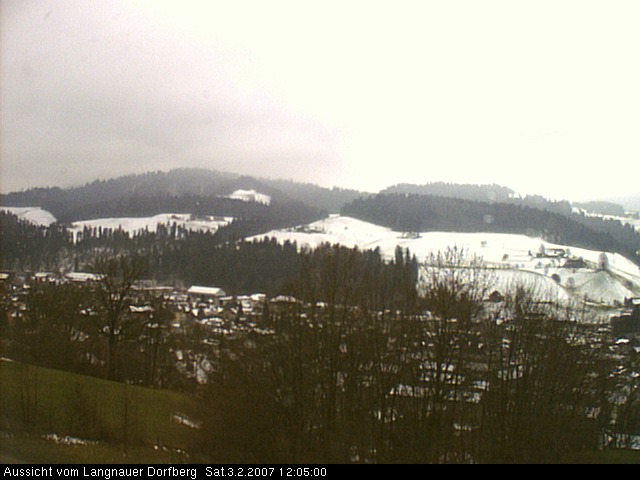 Webcam-Bild: Aussicht vom Dorfberg in Langnau 20070203-120500