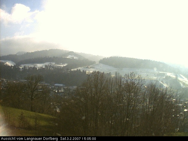 Webcam-Bild: Aussicht vom Dorfberg in Langnau 20070203-150500
