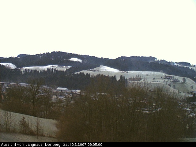 Webcam-Bild: Aussicht vom Dorfberg in Langnau 20070210-090500