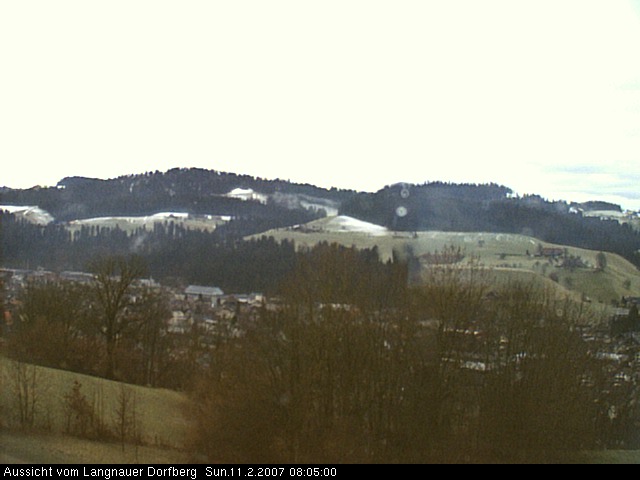 Webcam-Bild: Aussicht vom Dorfberg in Langnau 20070211-080500