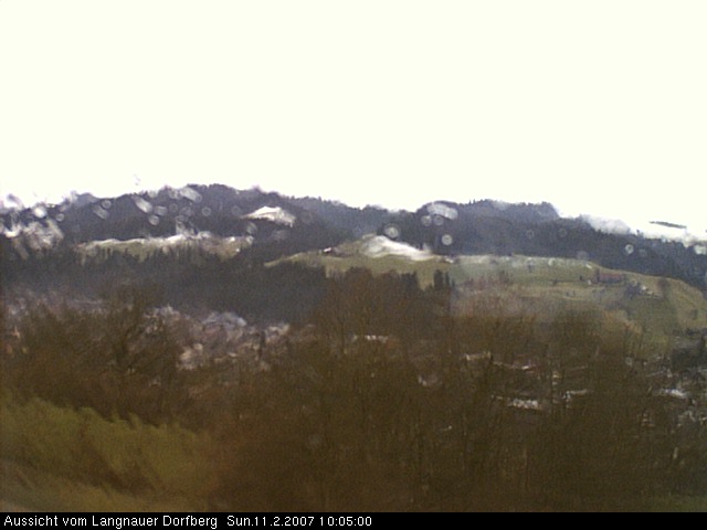 Webcam-Bild: Aussicht vom Dorfberg in Langnau 20070211-100500