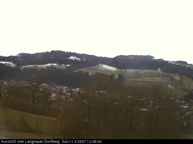 Webcam-Bild: Aussicht vom Dorfberg in Langnau 20070211-120500