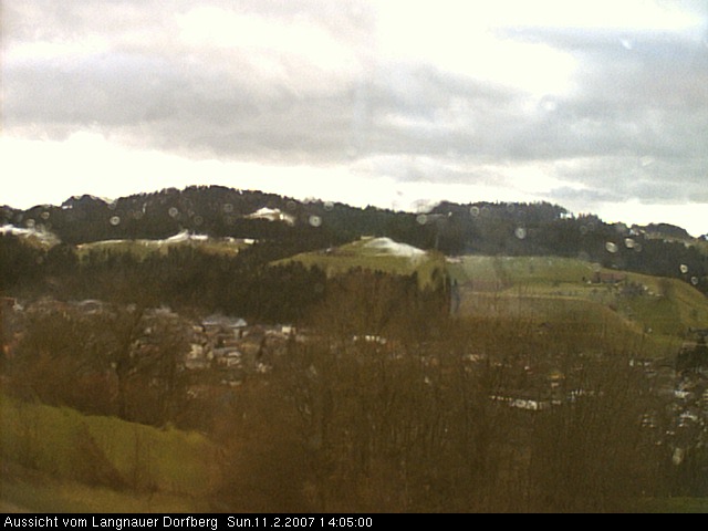 Webcam-Bild: Aussicht vom Dorfberg in Langnau 20070211-140500