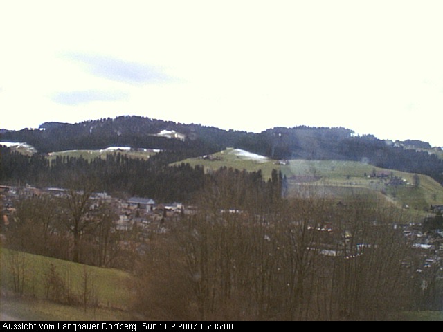 Webcam-Bild: Aussicht vom Dorfberg in Langnau 20070211-150500
