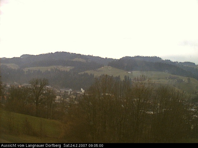 Webcam-Bild: Aussicht vom Dorfberg in Langnau 20070224-090500