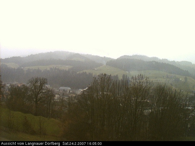 Webcam-Bild: Aussicht vom Dorfberg in Langnau 20070224-160500