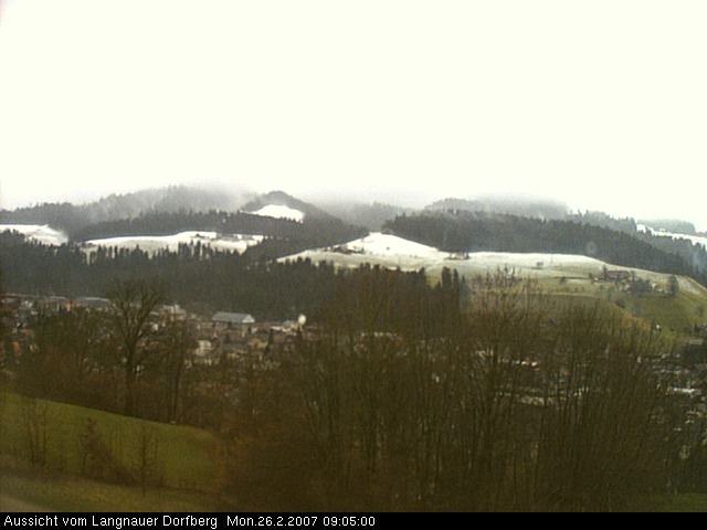 Webcam-Bild: Aussicht vom Dorfberg in Langnau 20070226-090500