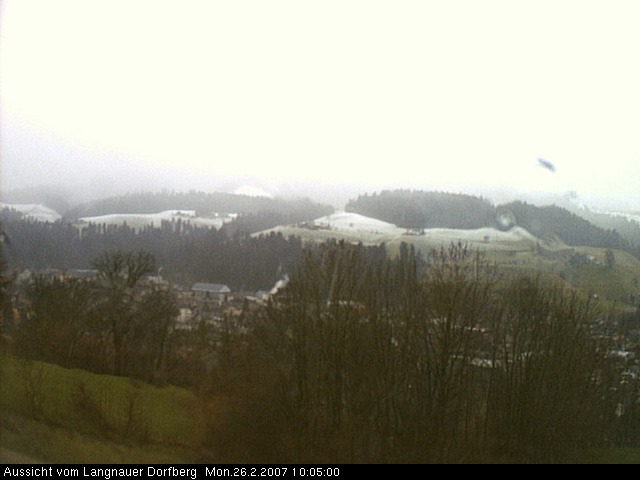 Webcam-Bild: Aussicht vom Dorfberg in Langnau 20070226-100500