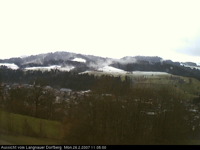 Webcam-Bild: Aussicht vom Dorfberg in Langnau 20070226-110500