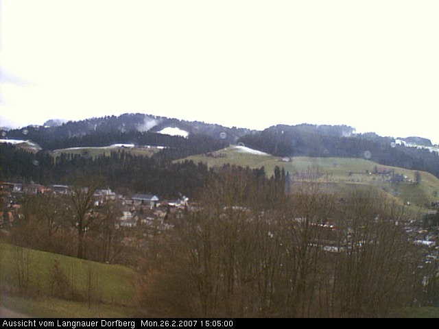 Webcam-Bild: Aussicht vom Dorfberg in Langnau 20070226-150500