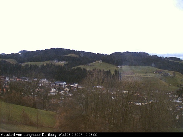 Webcam-Bild: Aussicht vom Dorfberg in Langnau 20070228-100500