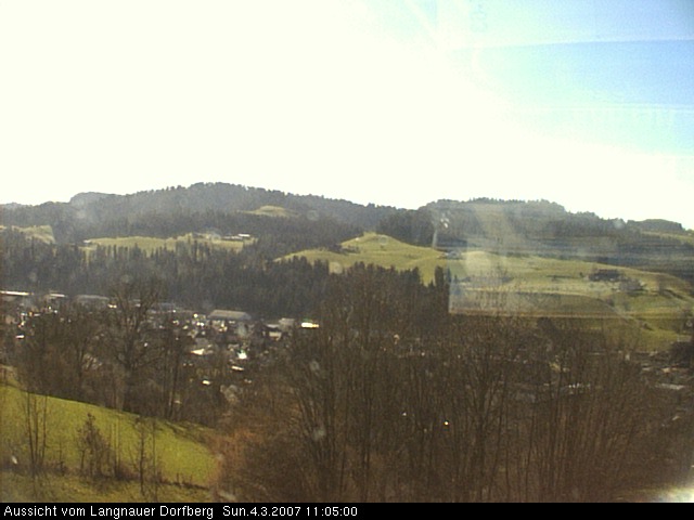 Webcam-Bild: Aussicht vom Dorfberg in Langnau 20070304-110500