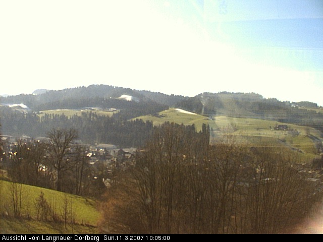 Webcam-Bild: Aussicht vom Dorfberg in Langnau 20070311-100500