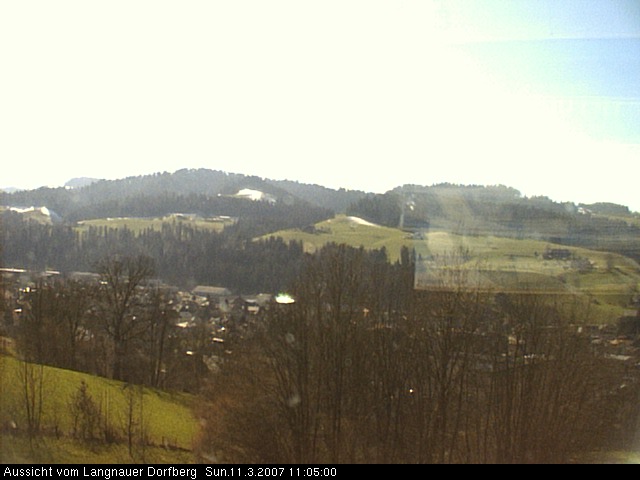 Webcam-Bild: Aussicht vom Dorfberg in Langnau 20070311-110500