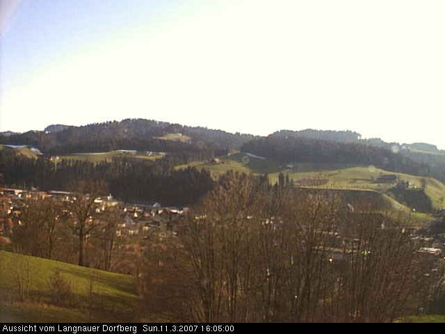 Webcam-Bild: Aussicht vom Dorfberg in Langnau 20070311-160500