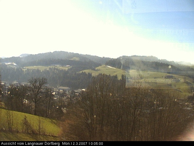 Webcam-Bild: Aussicht vom Dorfberg in Langnau 20070312-100500