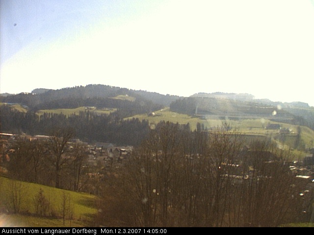 Webcam-Bild: Aussicht vom Dorfberg in Langnau 20070312-140500