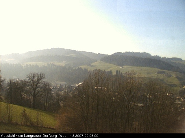 Webcam-Bild: Aussicht vom Dorfberg in Langnau 20070314-090500