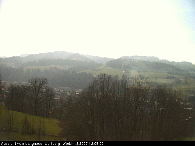 Webcam-Bild: Aussicht vom Dorfberg in Langnau 20070314-120500