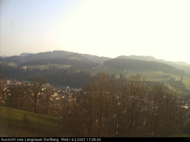 Webcam-Bild: Aussicht vom Dorfberg in Langnau 20070314-170500