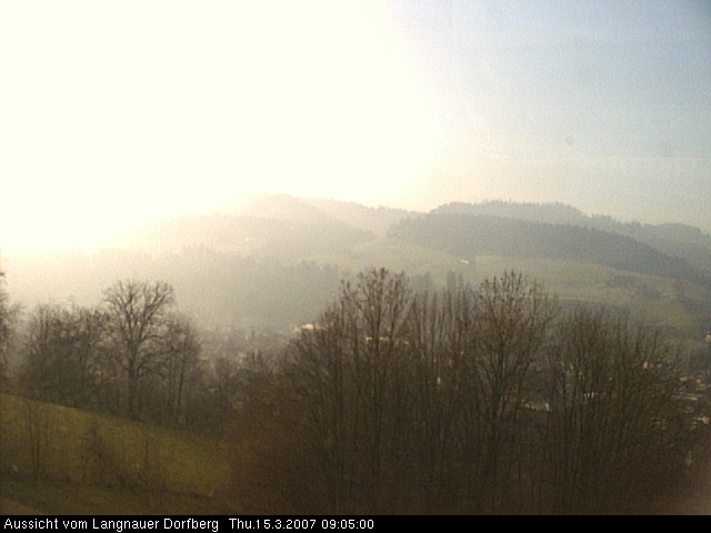 Webcam-Bild: Aussicht vom Dorfberg in Langnau 20070315-090500