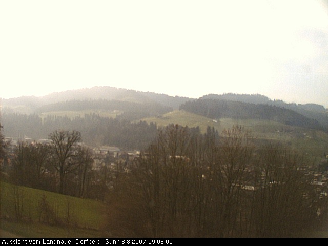Webcam-Bild: Aussicht vom Dorfberg in Langnau 20070318-090500