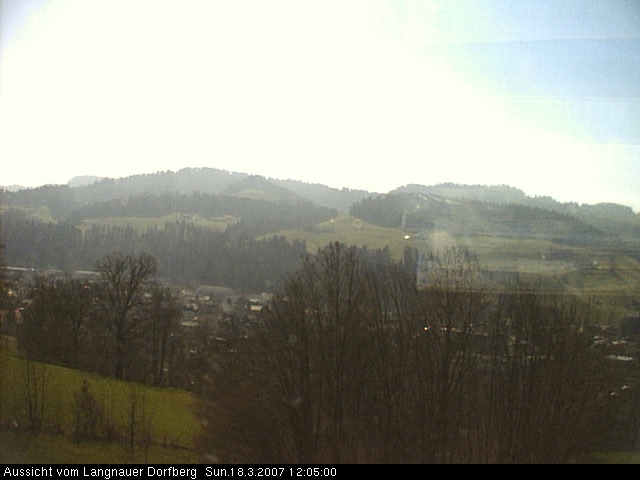 Webcam-Bild: Aussicht vom Dorfberg in Langnau 20070318-120500